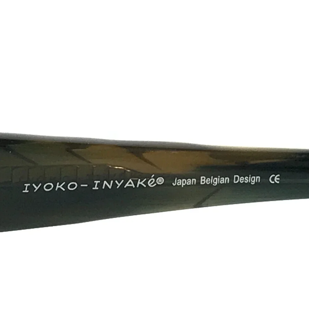 Iyoko-Inyake Eyeglasses Frames IY 259 COL. 18 Black Brown Horn Pattern 54-16-135